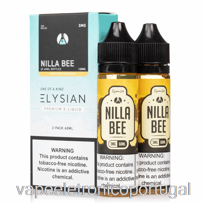 Vape Eletrônico Nilla Bee - Elysian Labs - 120ml 6mg